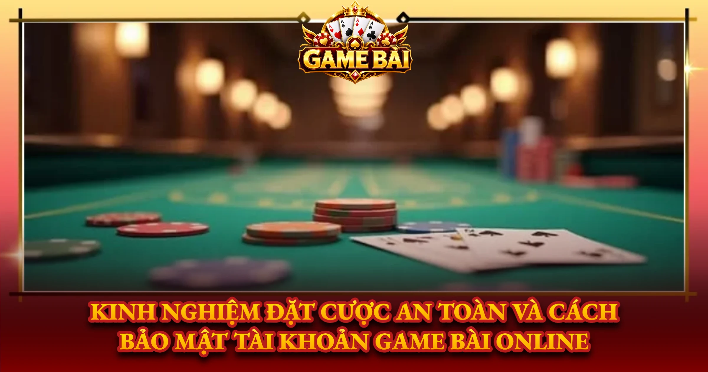 Kinh Nghiệm Đặt Cược An Toàn Và Cách Bảo Mật Tài Khoản Game Bài Online