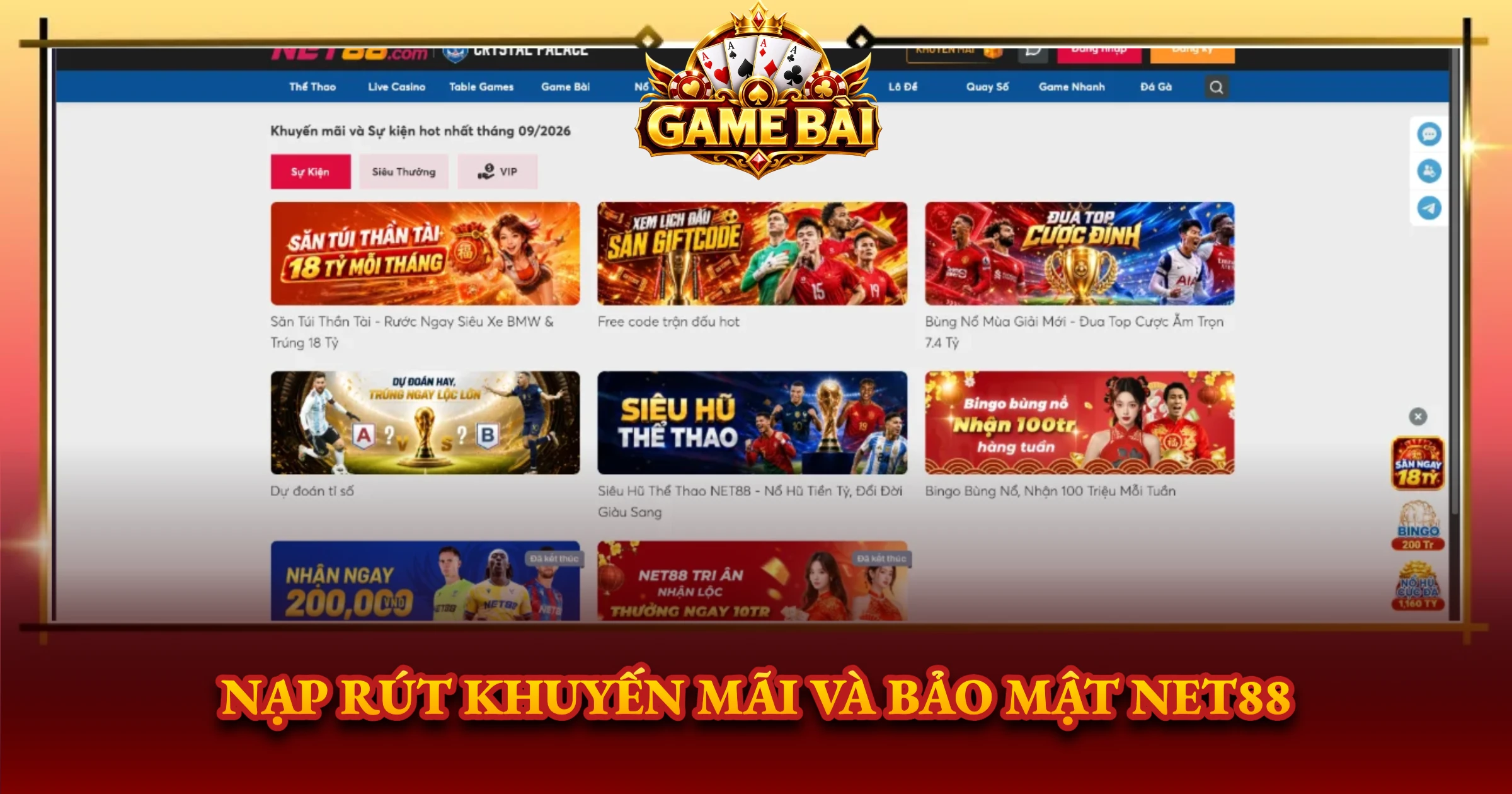 Review Cổng Game Net88 Cho Dân Chơi Game Bài 3 Nạp Rút Khuyến Mãi Và Bảo Mật Net88