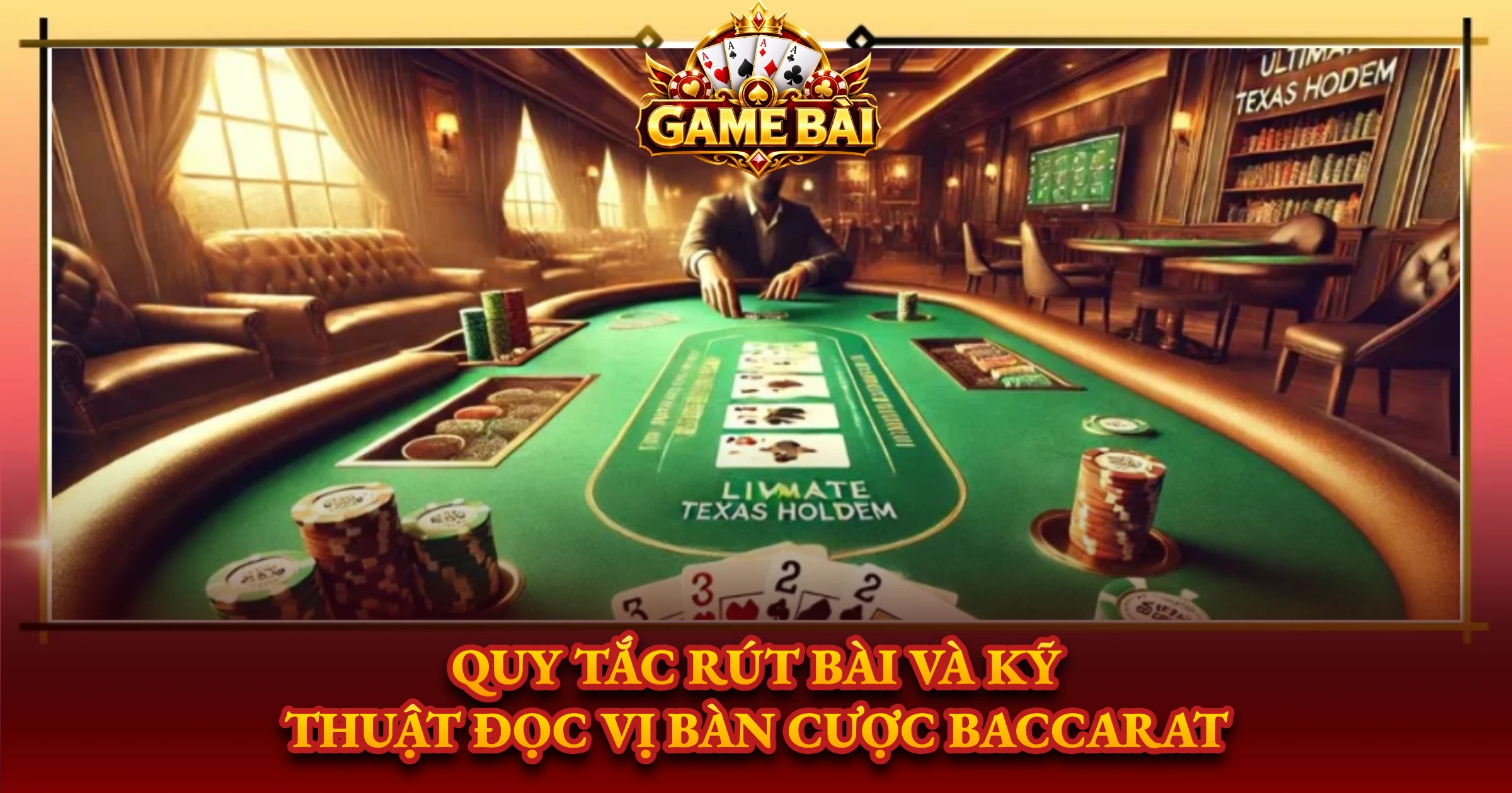 Quy Tắc Rút Bài Và Kỹ Thuật Đọc Vị Bàn Cược Baccarat