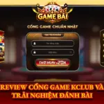 Review Cong Game Kclub Va Trai Nghiem Danh Bai Img