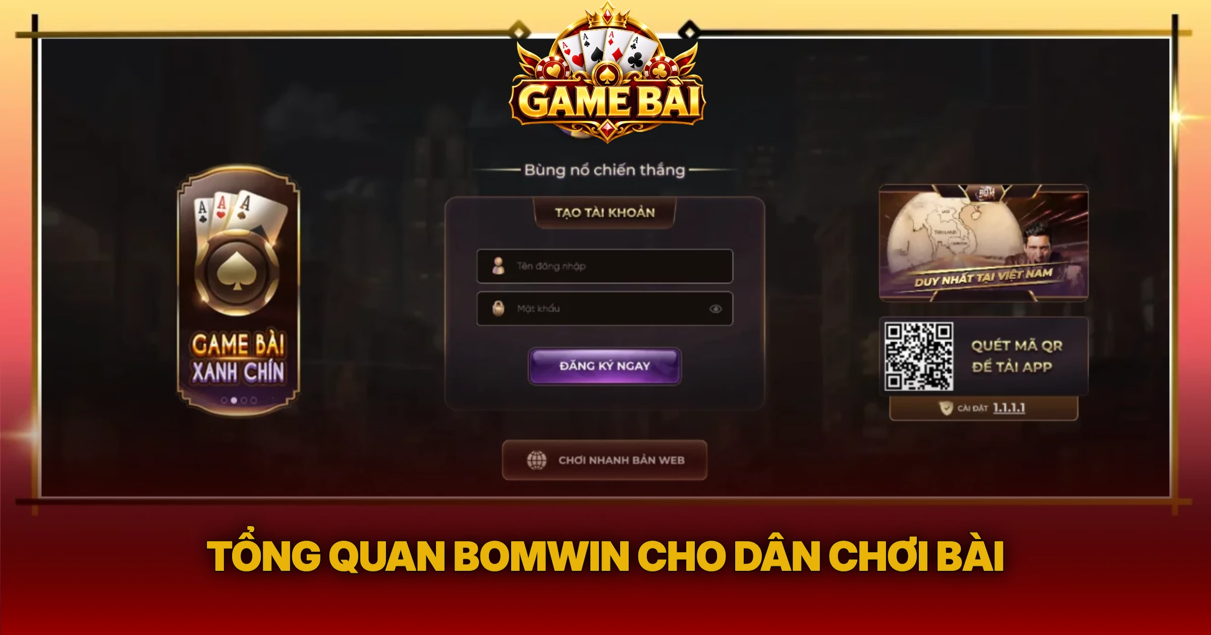 Trải Nghiệm Bomwin Cổng Game Bài Đổi Thưởng 1 Tổng Quan Bomwin Cho Dân Chơi Bài